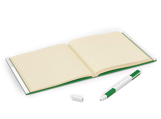 LEGO IQ Locking Notebook With Gel Pen Green IQ - 53566 - Colorland Toys