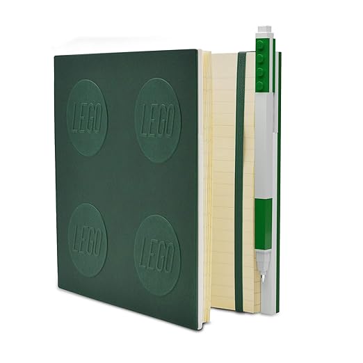 LEGO IQ Locking Notebook With Gel Pen Green IQ-53566 — image 1