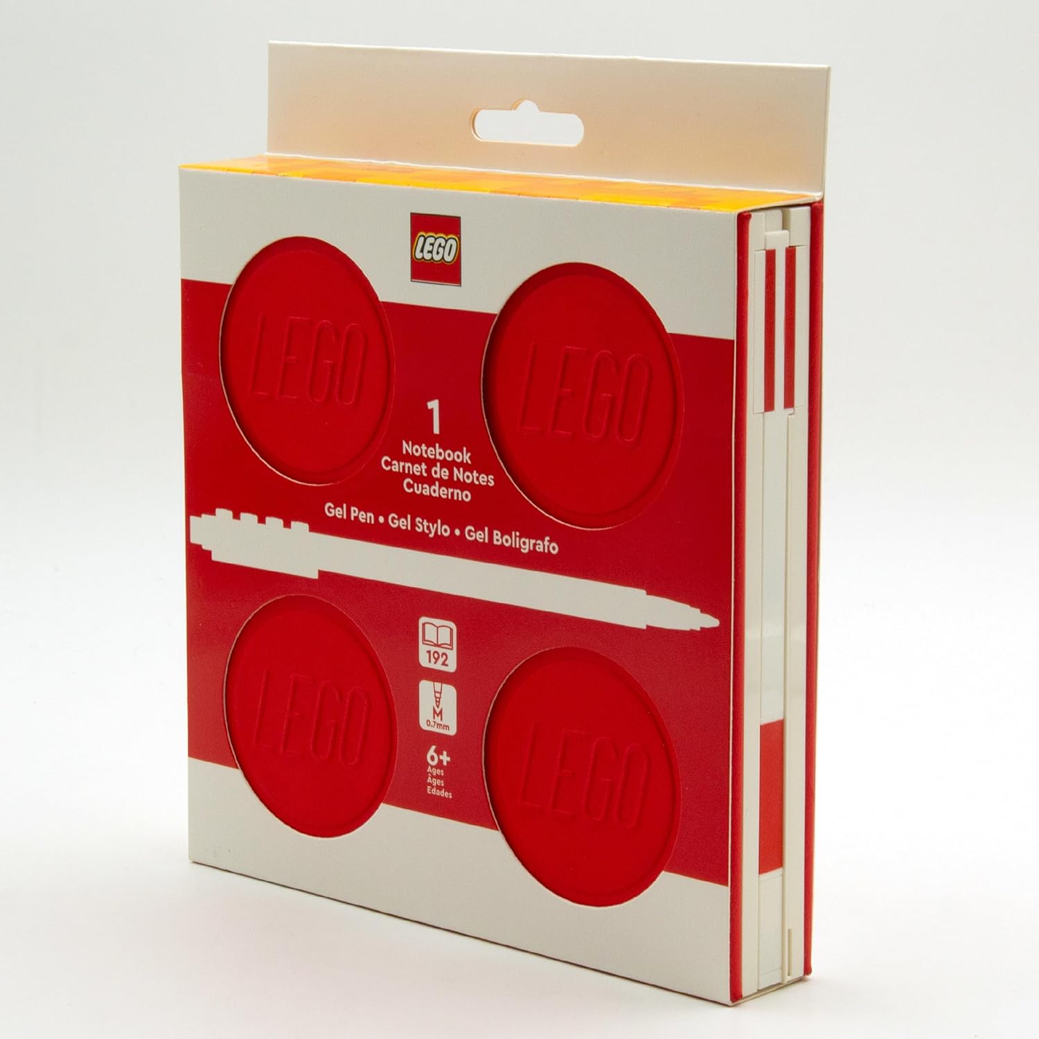 LEGO IQ Locking Notebook With Gel Pen Red IQ - 53564 - Colorland Toys