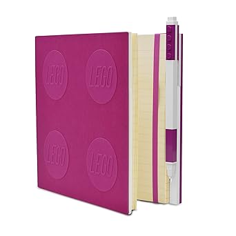 LEGO IQ Locking Notebook With Gel Pen Violet IQ - 53563 - Colorland Toys