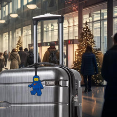 LEGO IQ Minifigures Bag Tag Spaceman Blue IQ - 53482 - Colorland Toys