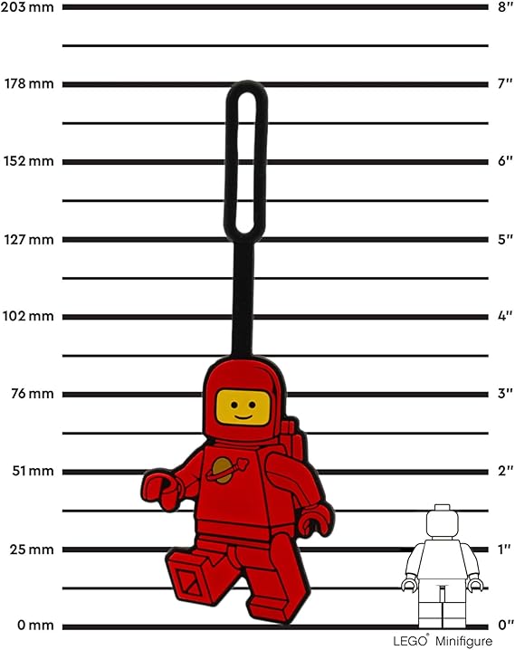 LEGO IQ Minifigures Bag Tag Spaceman Red IQ - 53498 - Colorland Toys