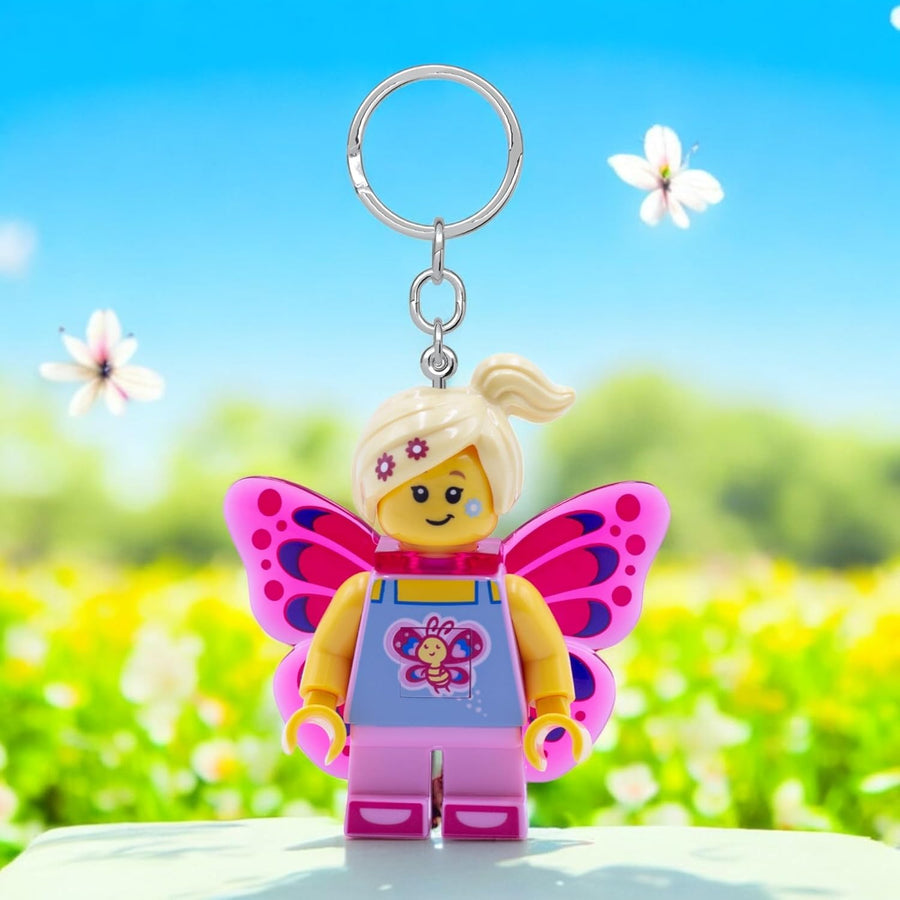 LEGO IQ Minifigures Keychain Light Butterfly Girl IQ-KE171H — image 3