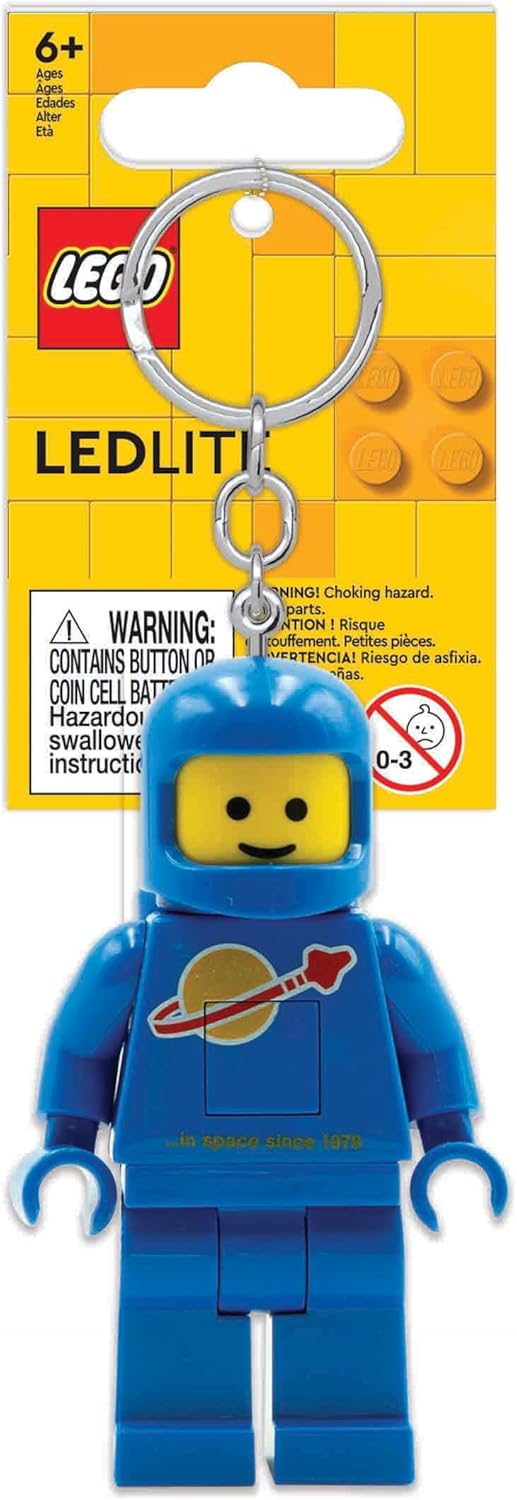 LEGO IQ Minifigures Keychain Light Spaceman Blue IQ-KE10H — image 1