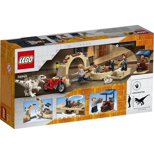LEGO Jurassic World Atrociraptor Dinosaur Bike Chase Set 6332794/76945 - Colorland Toys