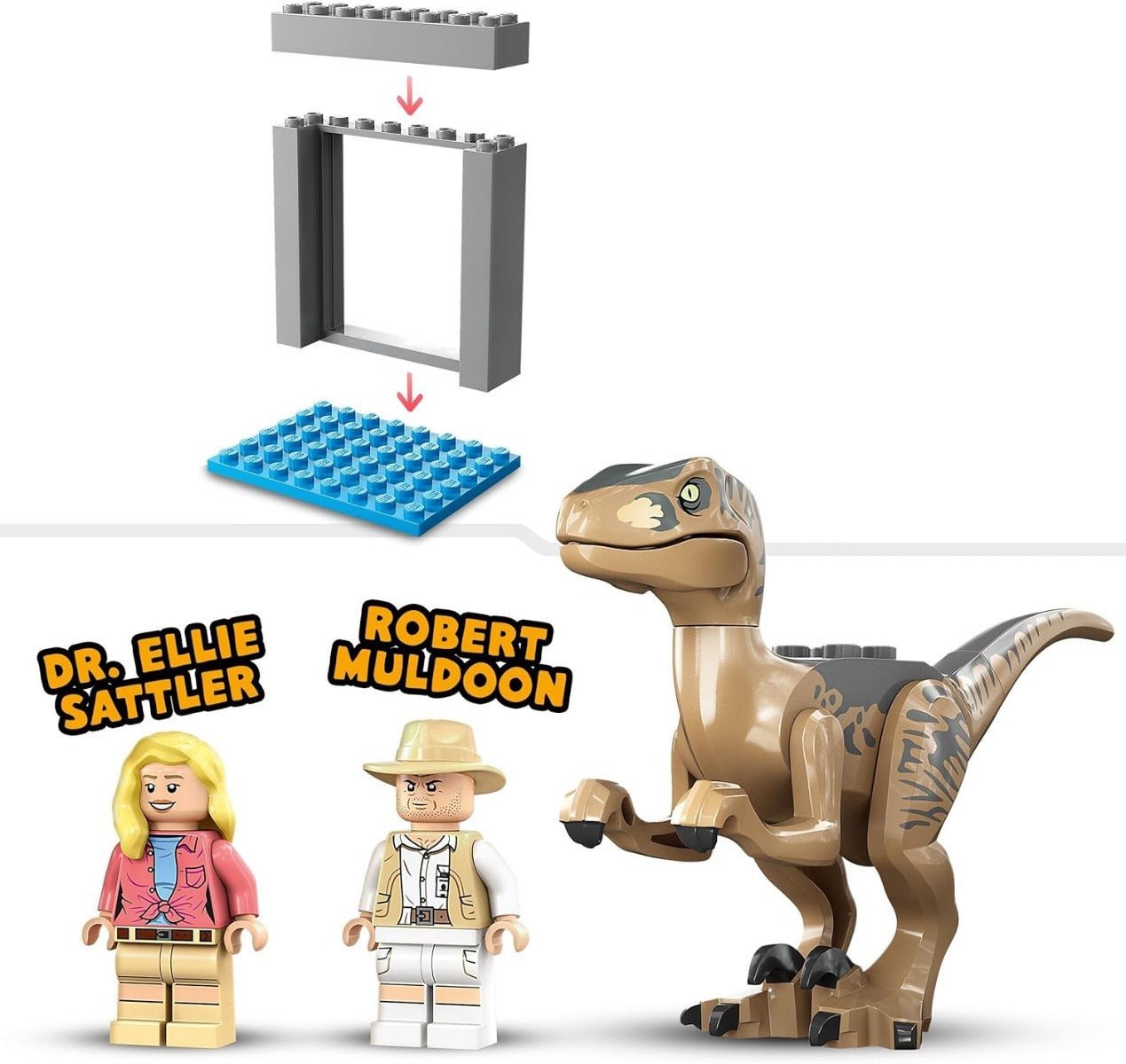 LEGO Jurassic World Velociraptor Escape 76957/6427966 - Colorland Toys