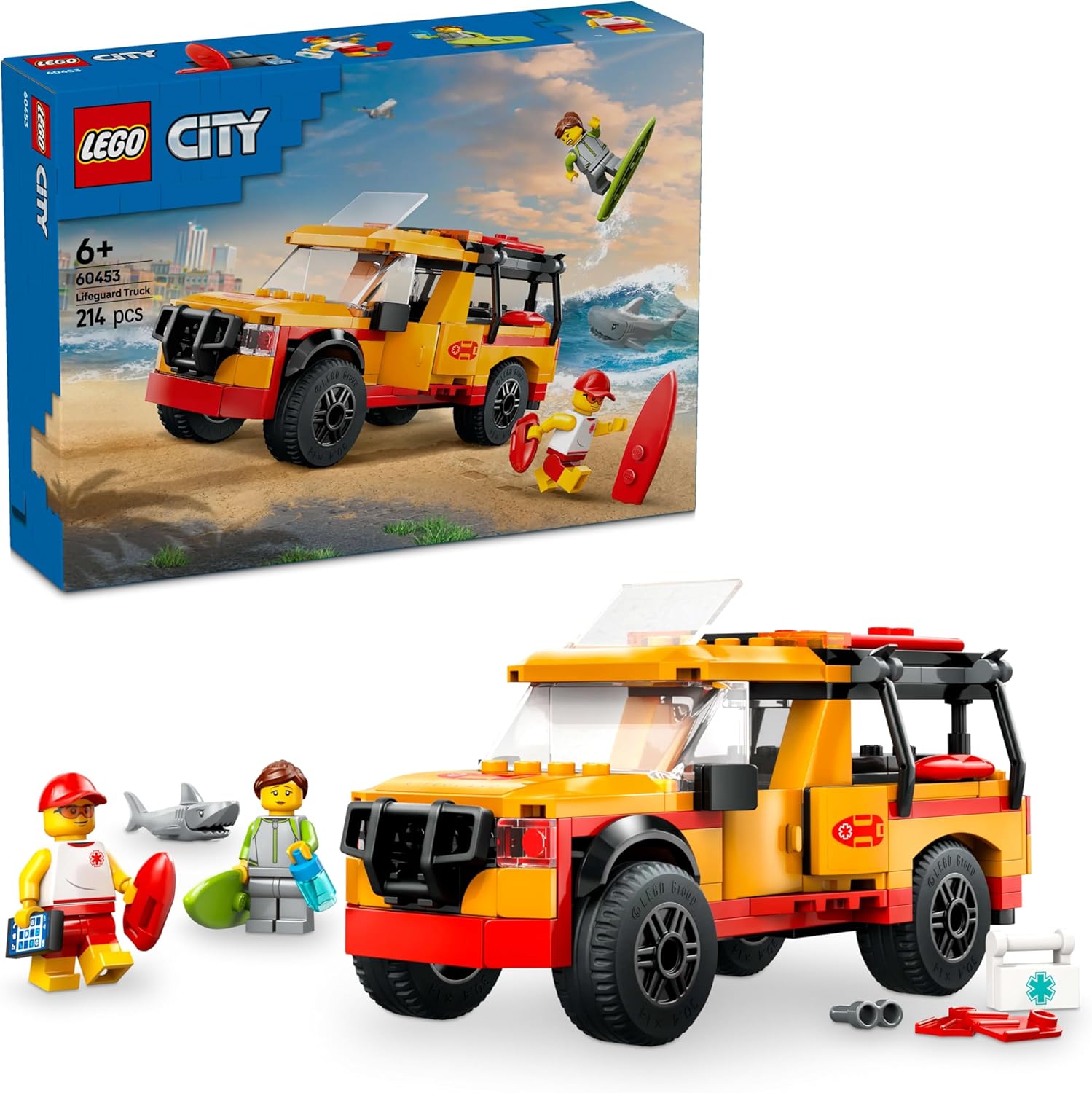 LEGO Lifeguard Beach Rescue Truck 6526284/60453 - Colorland Toys