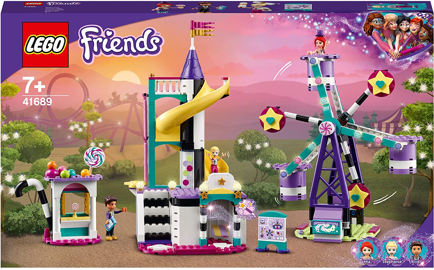 LEGO Magical Ferris Wheel and Slide 41689 - Colorland Toys