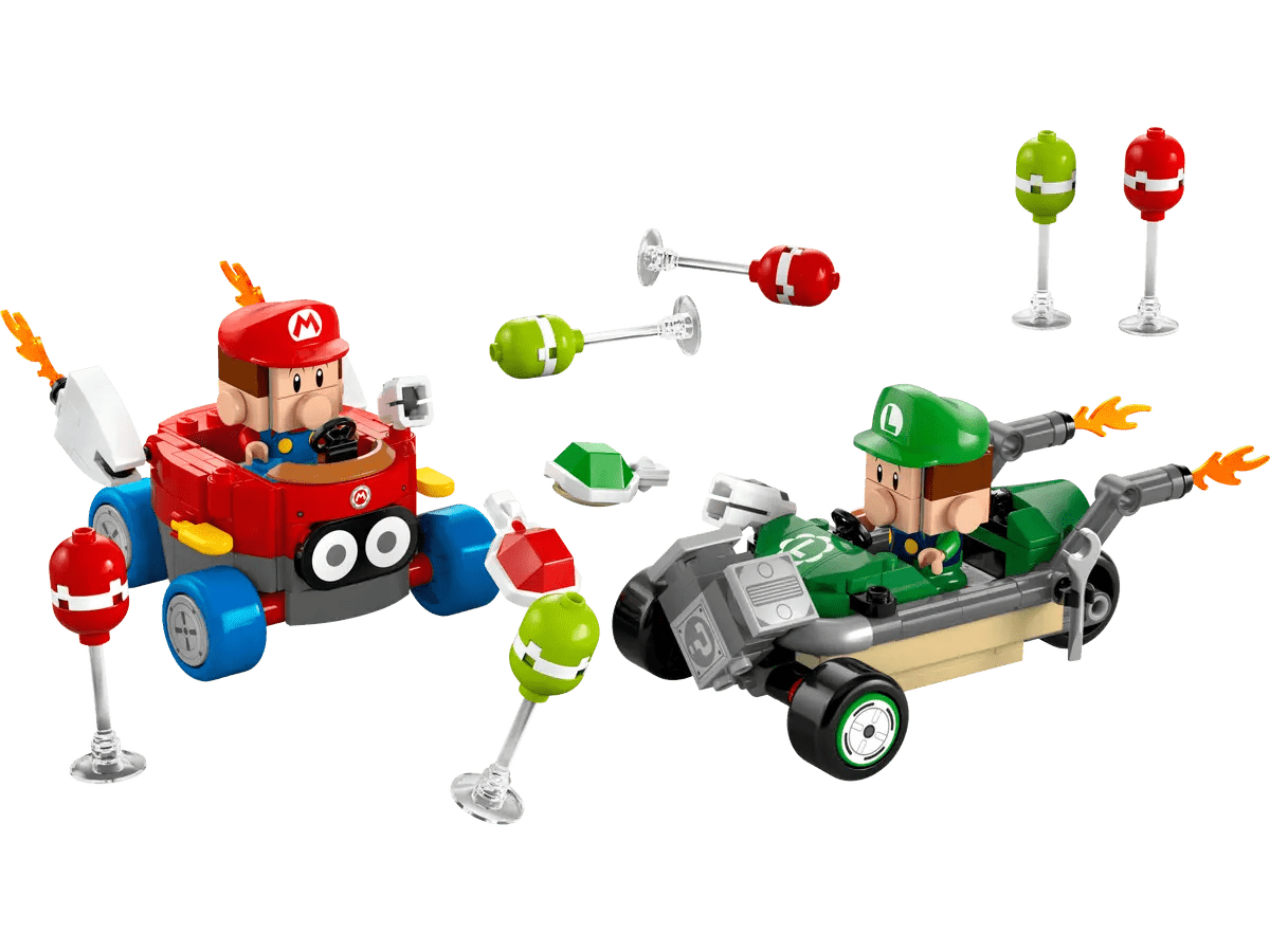 LEGO Mario Kart – Baby Mario VS Baby Luigi 6526945/72034 - Colorland Toys