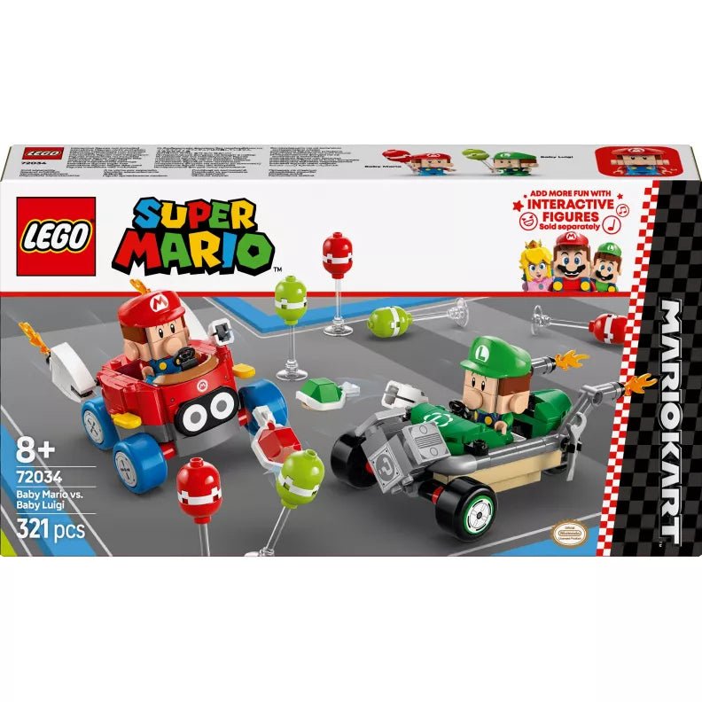 LEGO Mario Kart – Baby Mario VS Baby Luigi 6526945/72034 - Colorland Toys
