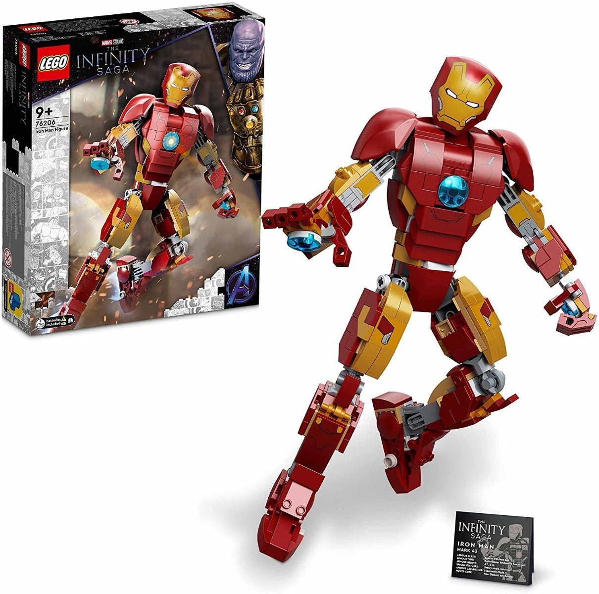 LEGO Marvel Avengers Iron Man Figure 76206 - Colorland Toys
