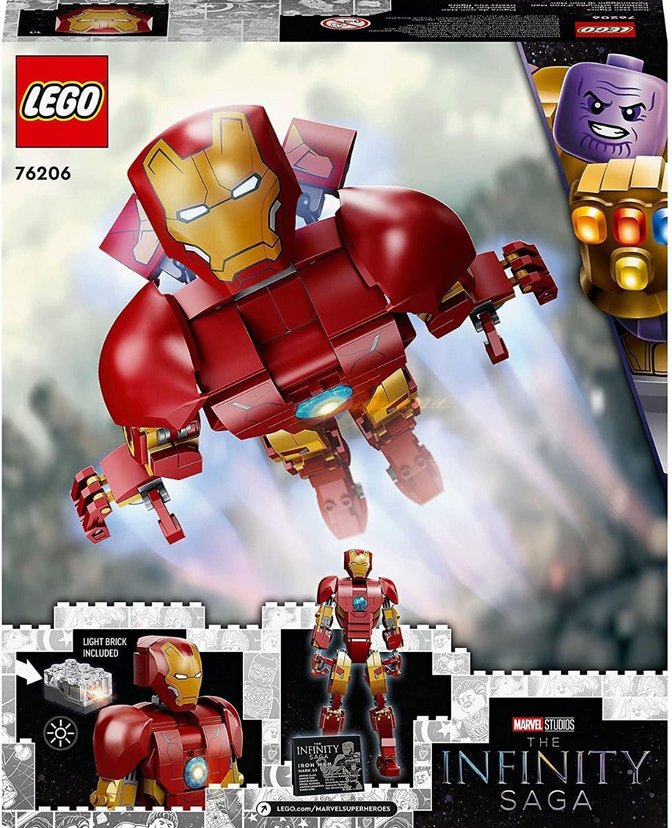 LEGO Marvel Avengers Iron Man Figure 76206 — image 4