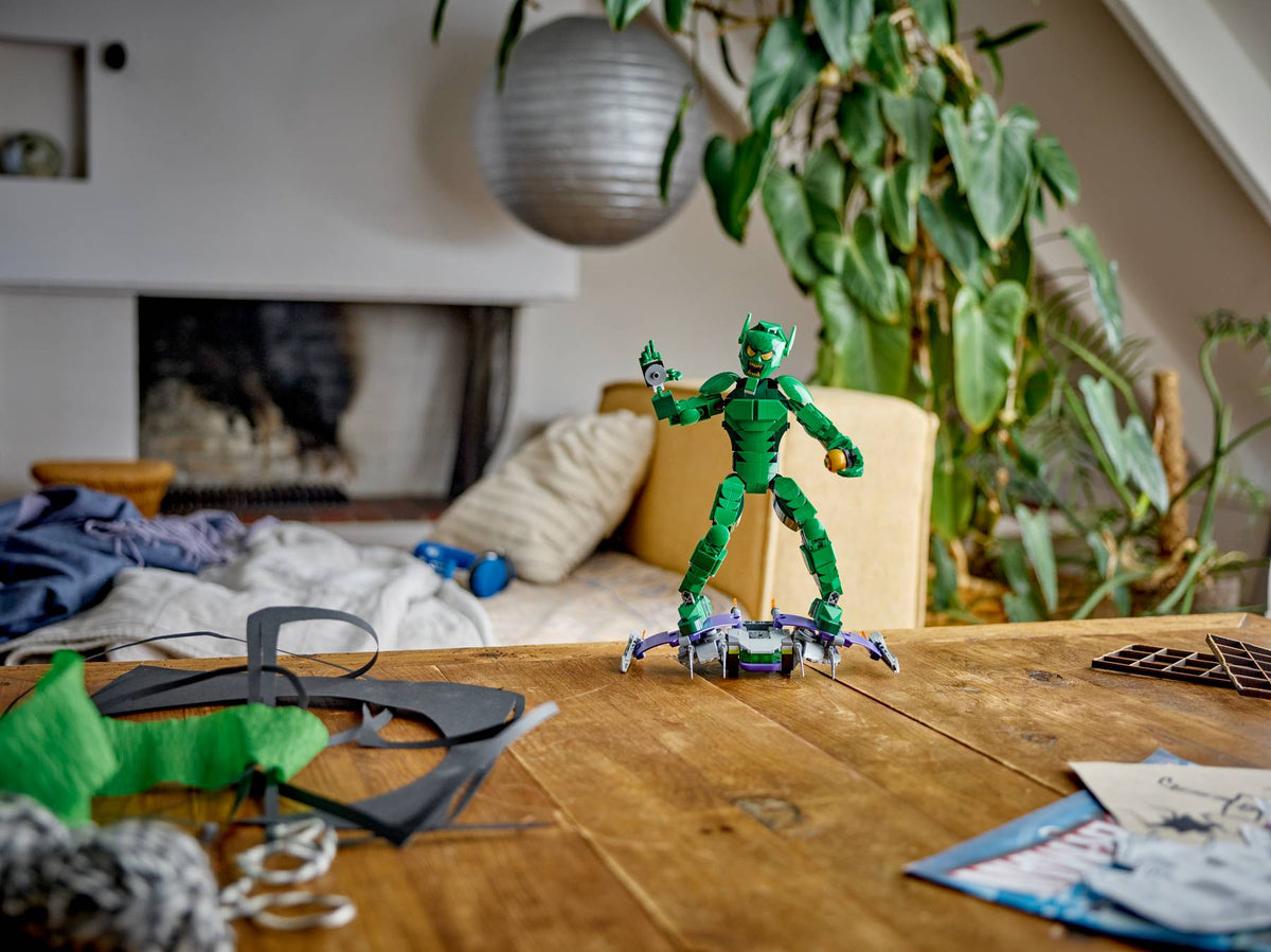 LEGO Marvel Green Goblin Construction Figure — image 10