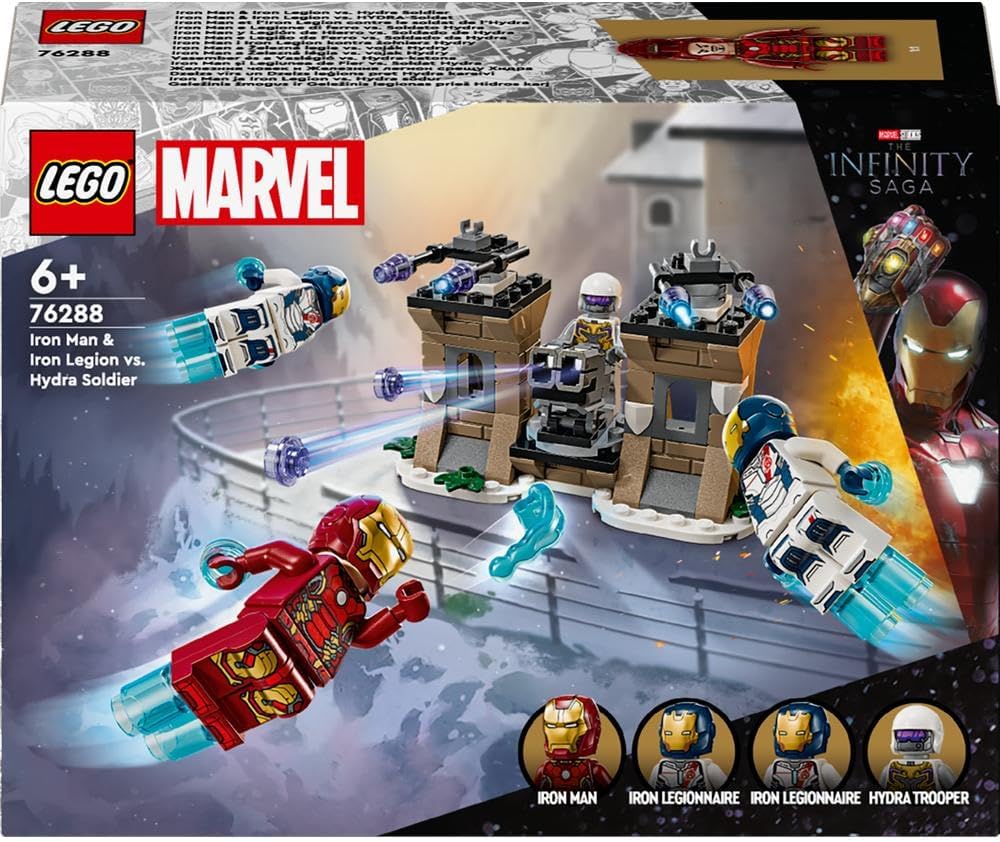 LEGO Marvel Iron Man & Iron Legion VS Hydra Soldier 76288/6471522 - Colorland Toys
