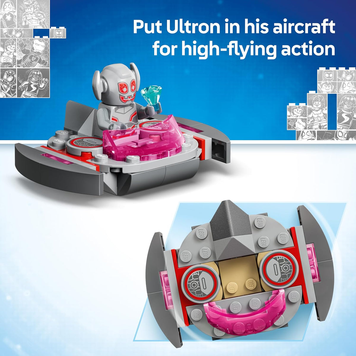 LEGO Marvel Iron Man vs Ultron Mech Set – 11209 – 4+ Years — image 8