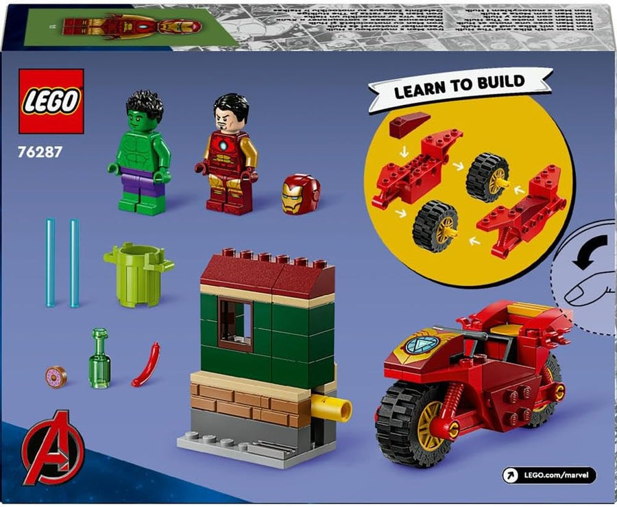 LEGO Marvel Iron Man with Bike and The Hulk 76287/6471520 — image 5