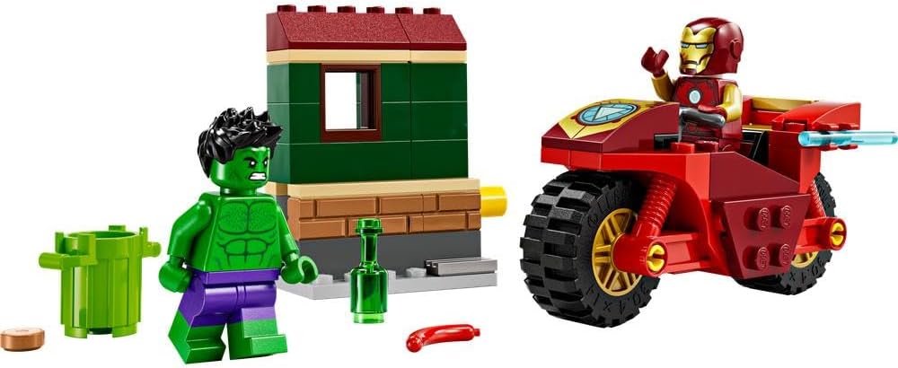 LEGO Marvel Iron Man with Bike and The Hulk 76287/6471520 — image 3