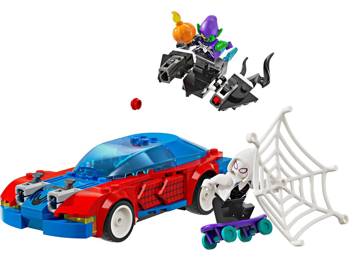 Lego Marvel Spider-Man Race Car & Venom Green Goblin — image 7