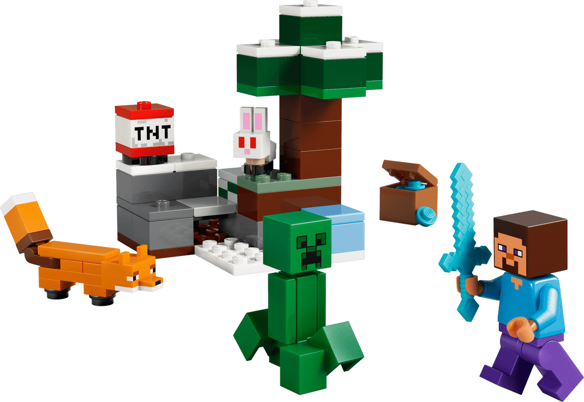 LEGO Minecraft Steve's Taiga Adventure 21583 — image 2
