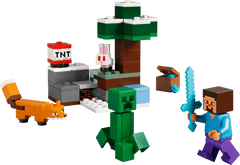 LEGO Minecraft Steve's Taiga Adventure 21583 - Colorland Toys