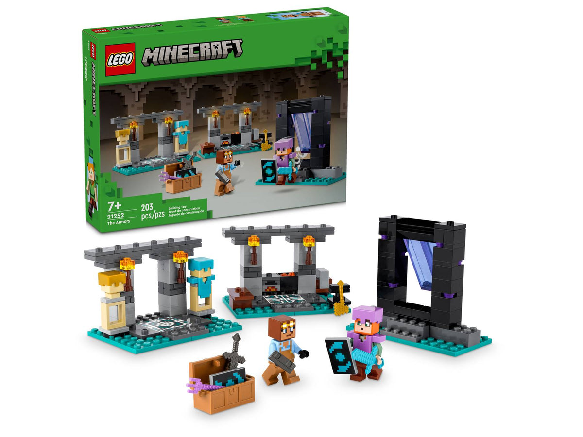 LEGO Minecraft The Armoury - Colorland Toys