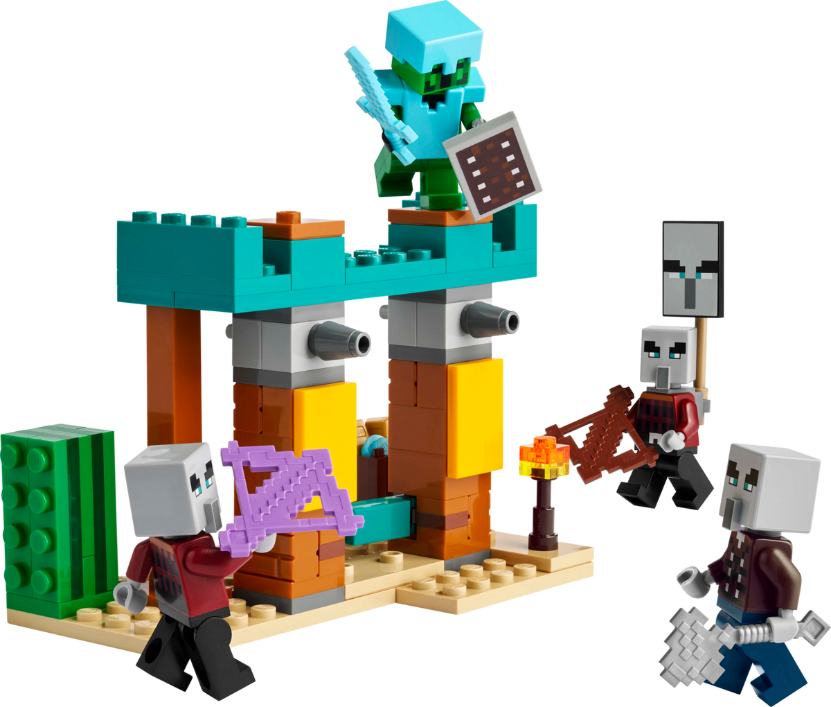 LEGO Minecraft The Illager Desert Patrol — image 1