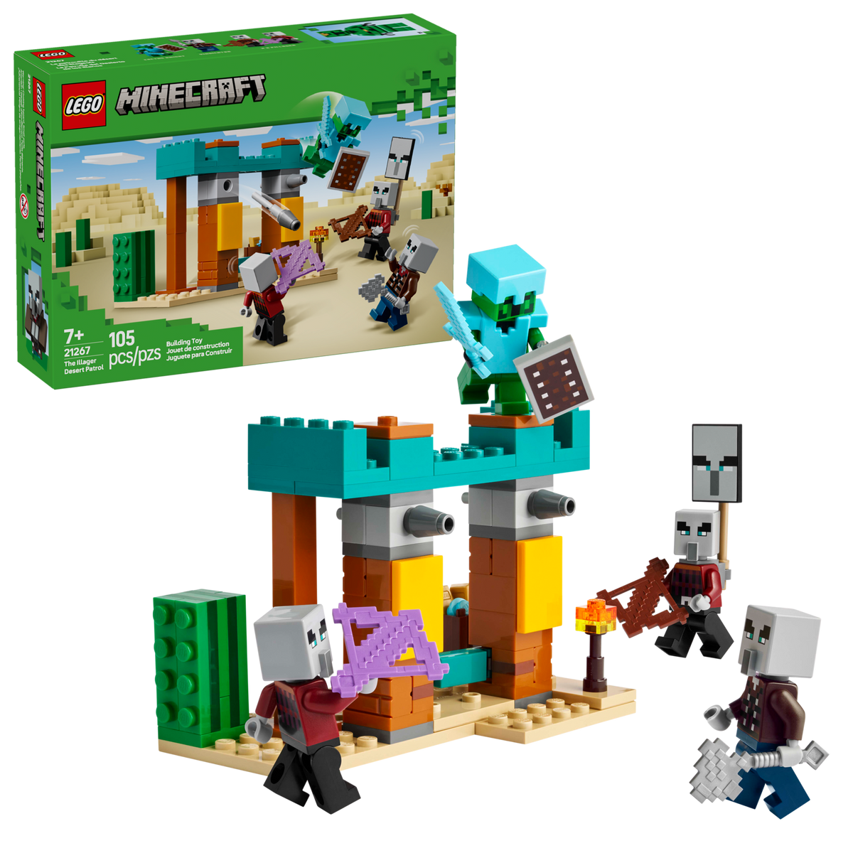 LEGO Minecraft The Illager Desert Patrol — image 3