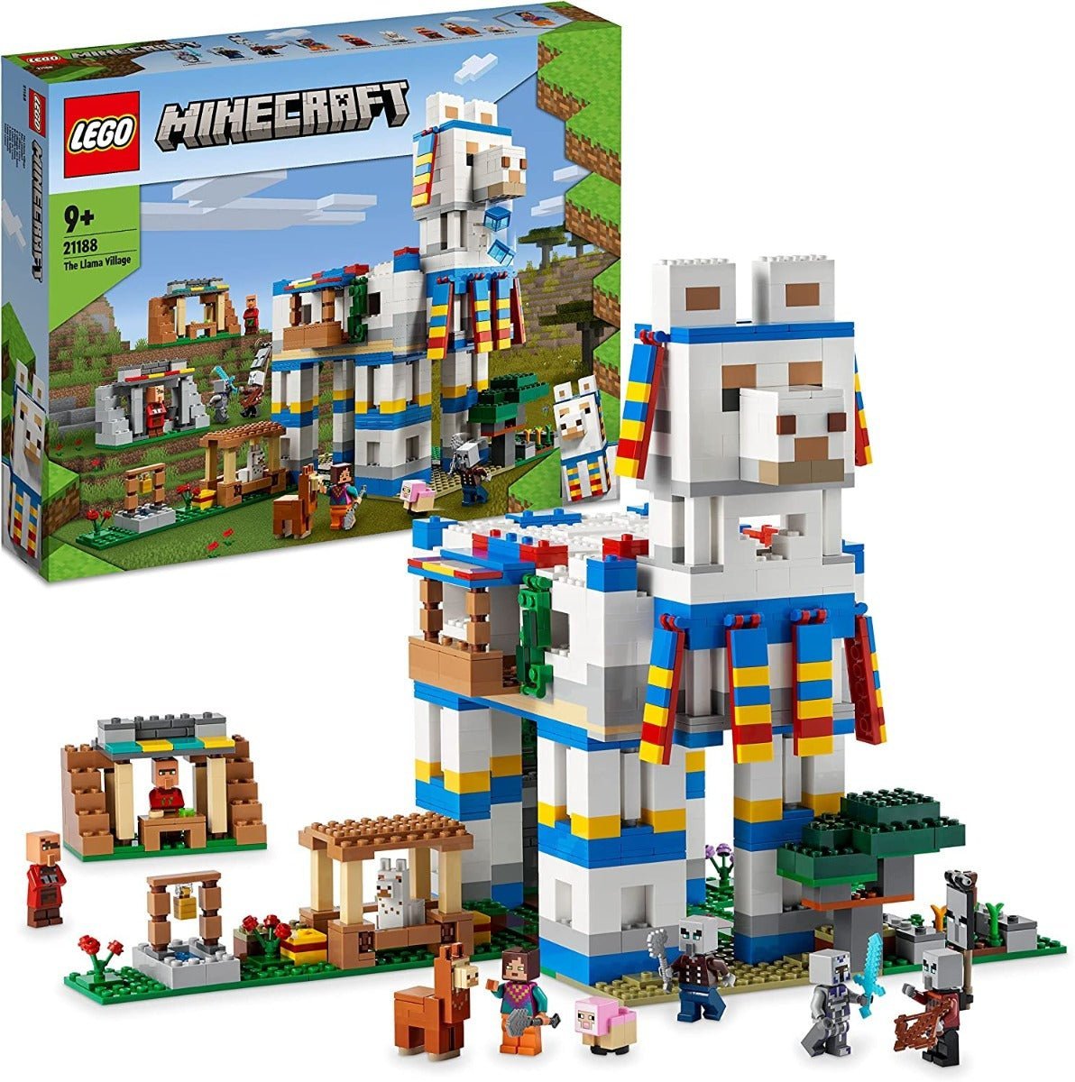 LEGO Minecraft The Llama Village 6379581/21188 - Colorland Toys