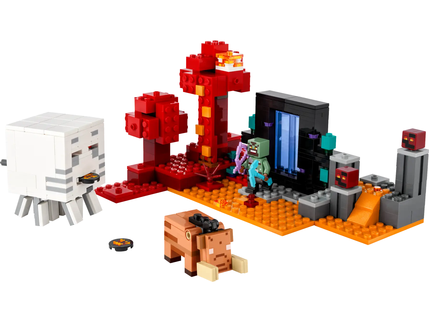 LEGO Minecraft The Nether Portal Ambush - Colorland Toys