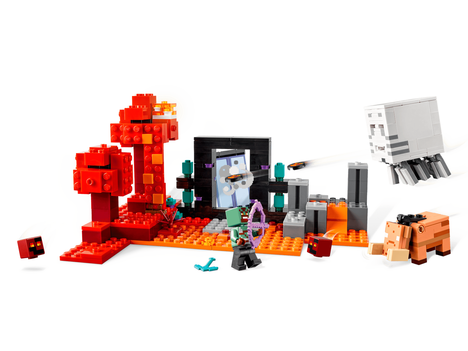 LEGO Minecraft The Nether Portal Ambush - Colorland Toys