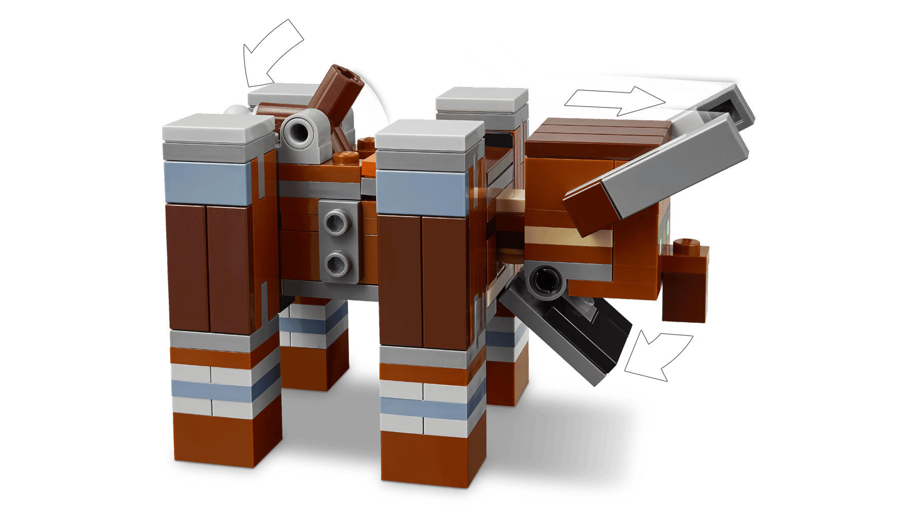 LEGO Minecraft The Pillager Outpost and Ravager 6526796/21278 - Colorland Toys