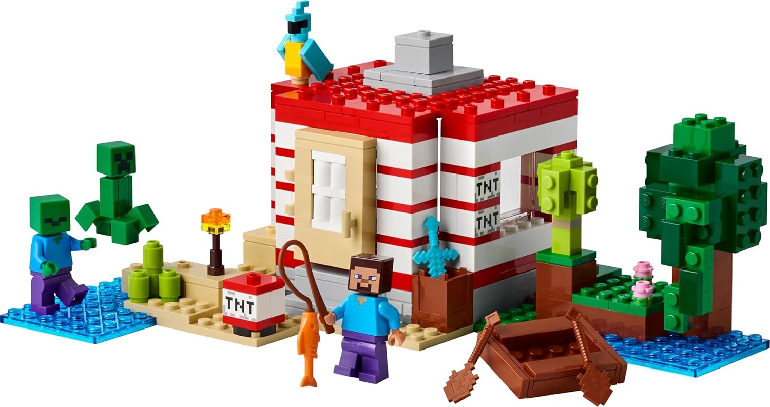 LEGO Minecraft The TNT Jungle House 6526790/21275 - Colorland Toys