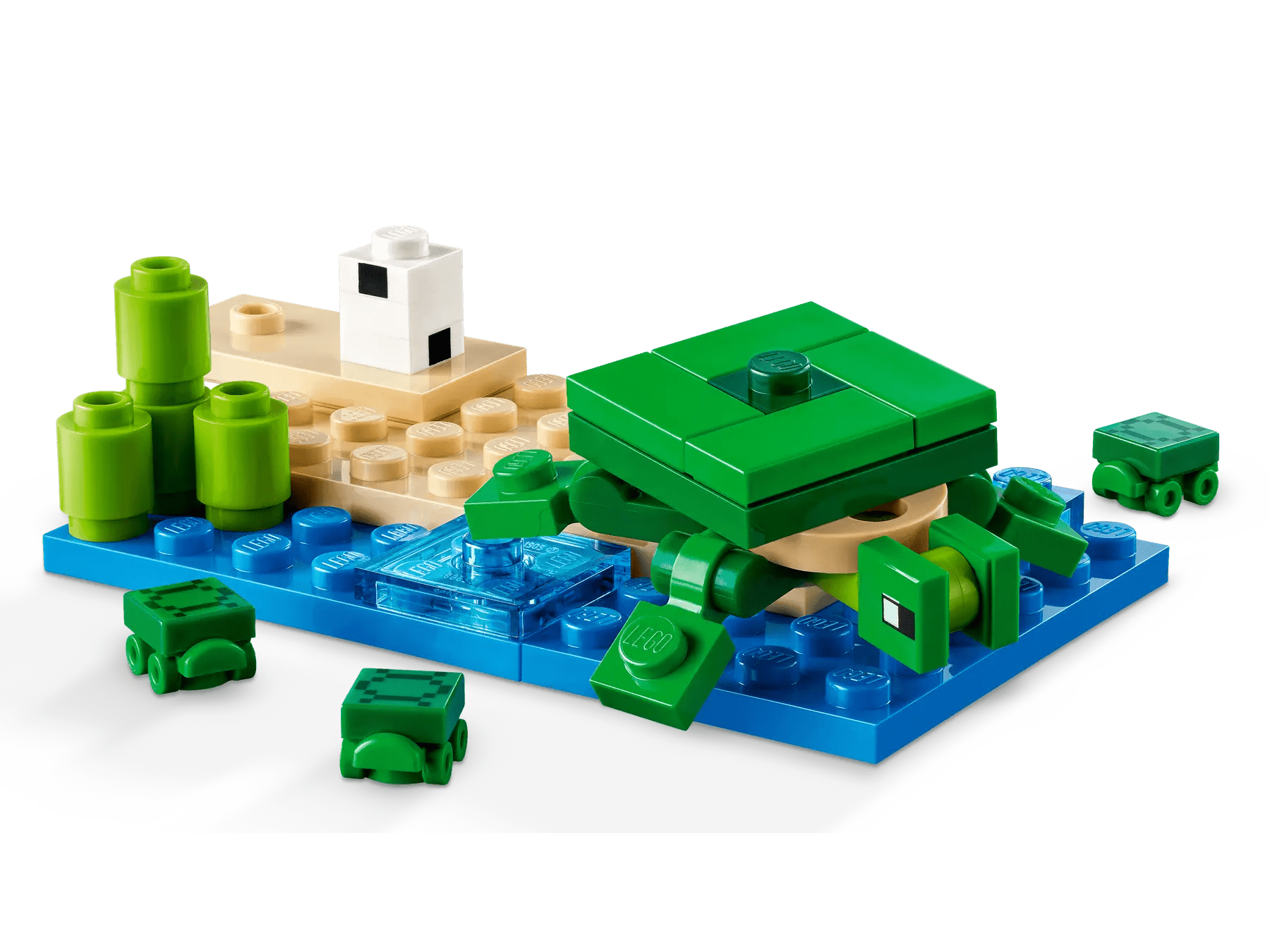 LEGO Minecraft The Turle Beach House - Colorland Toys