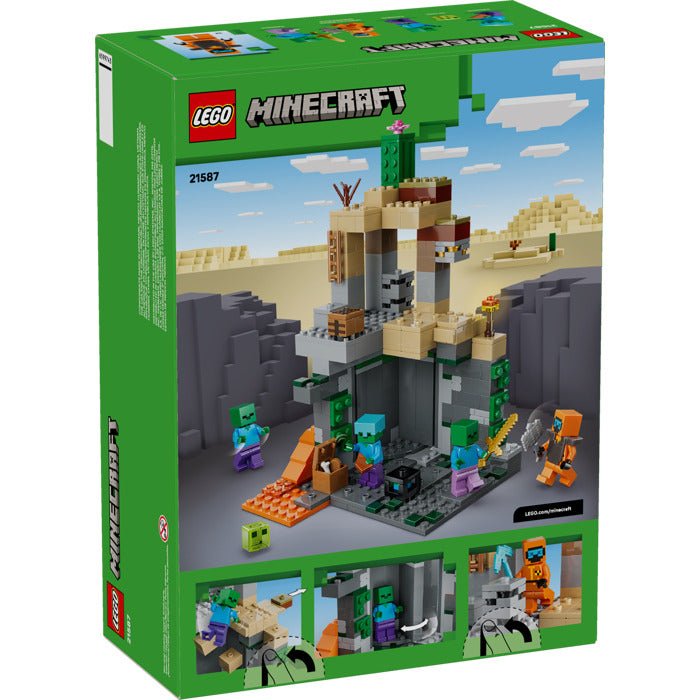 LEGO Minecraft Zombie Dungeon Building Set – 21587 - Colorland Toys
