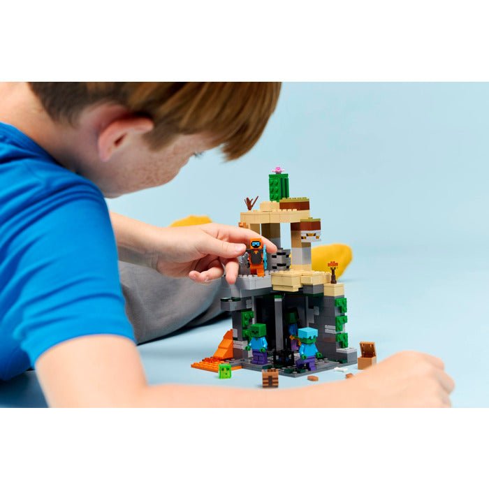 LEGO Minecraft Zombie Dungeon Building Set – 21587 - Colorland Toys