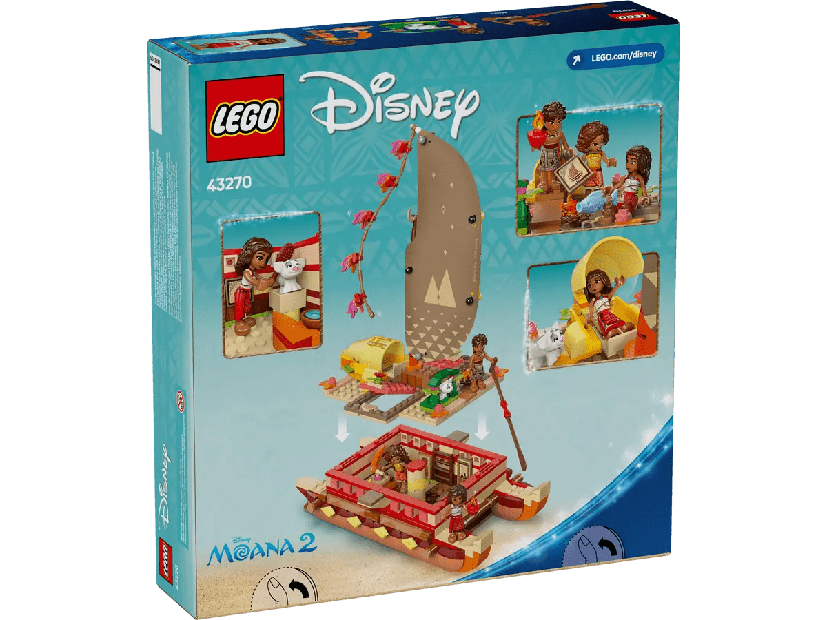 LEGO Moana'S Adventure Canoe V29 6526254/43270 - Colorland Toys