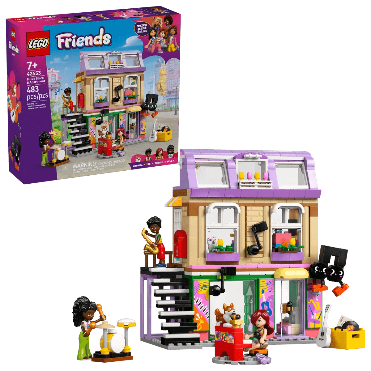 LEGO Music Store & Apartment 42653 - Colorland Toys