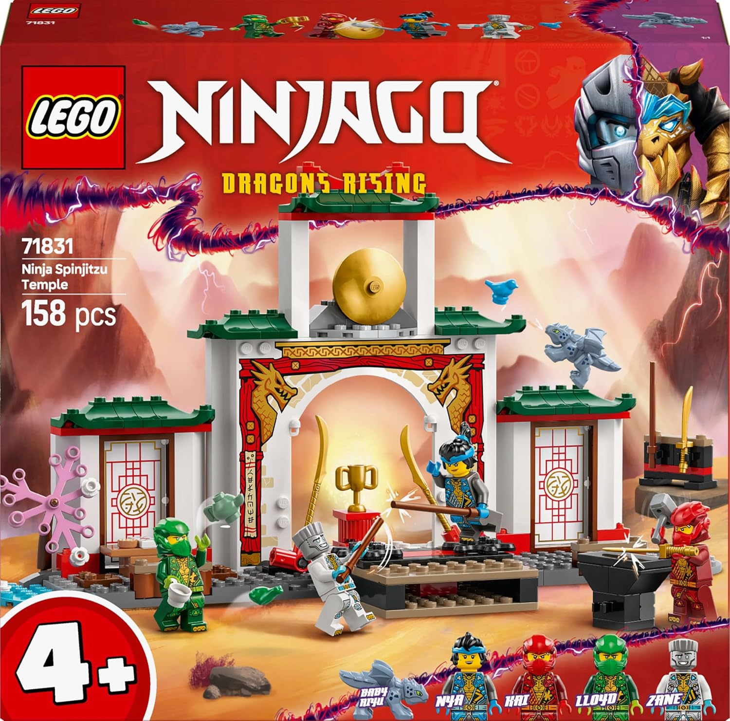 LEGO Ninja Spinjitzu Temple 6526904/71831 - Colorland Toys