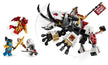 LEGO Ninjago 71863 Zilvar & Grimtak the Dragon Beast Set