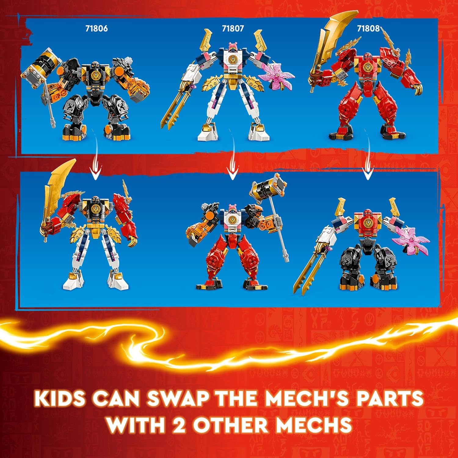 Lego Ninjago Coles Elemental Earth Mech - Colorland Toys