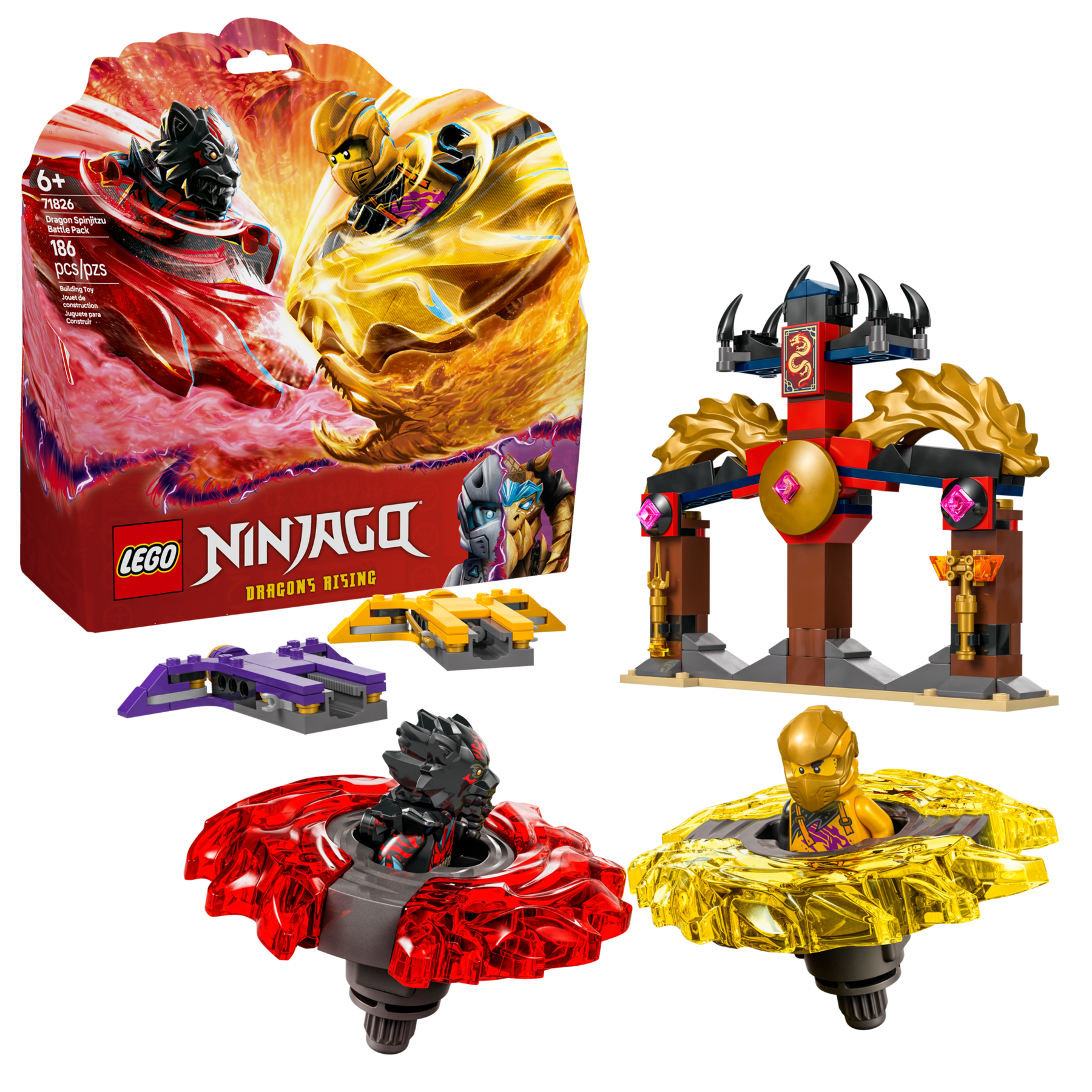 LEGO NINJAGO Dragon Spinjitzu Battle Pack 71826 - Colorland Toys