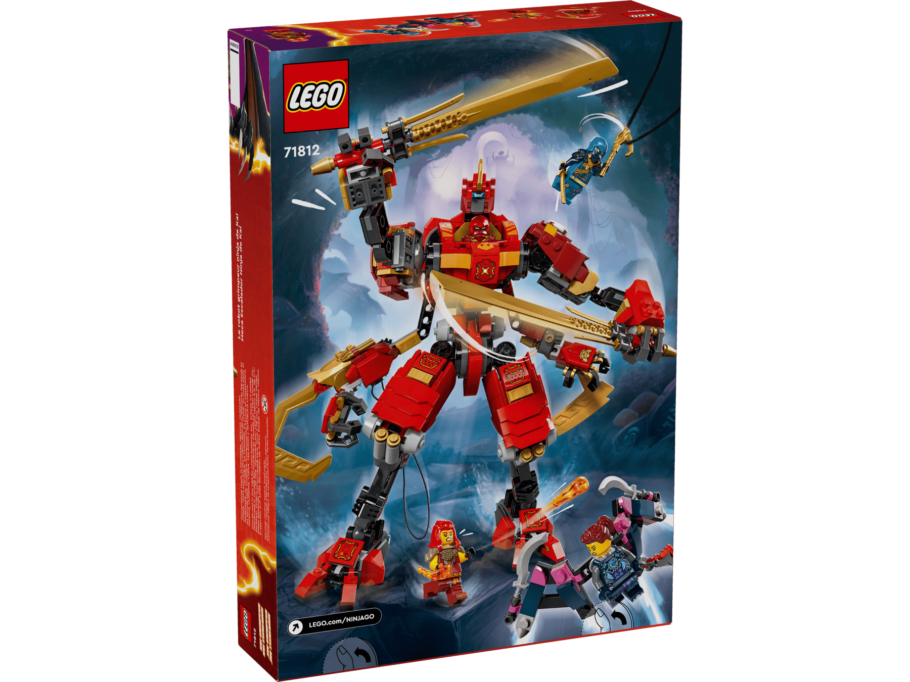 LEGO Ninjago Dragons Rising Kai's Ninja Climber Mech - Colorland Toys