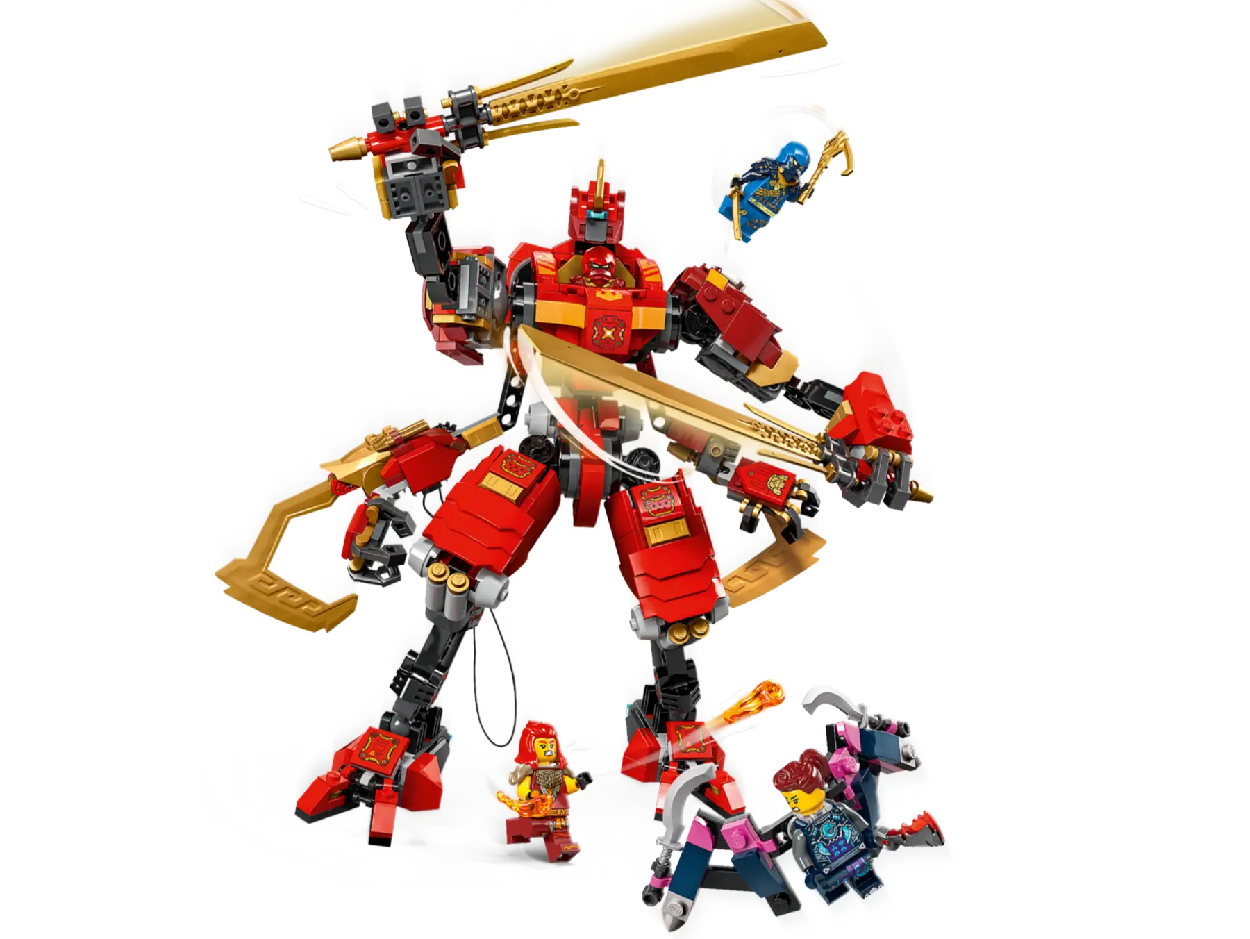 LEGO Ninjago Dragons Rising Kai's Ninja Climber Mech - Colorland Toys