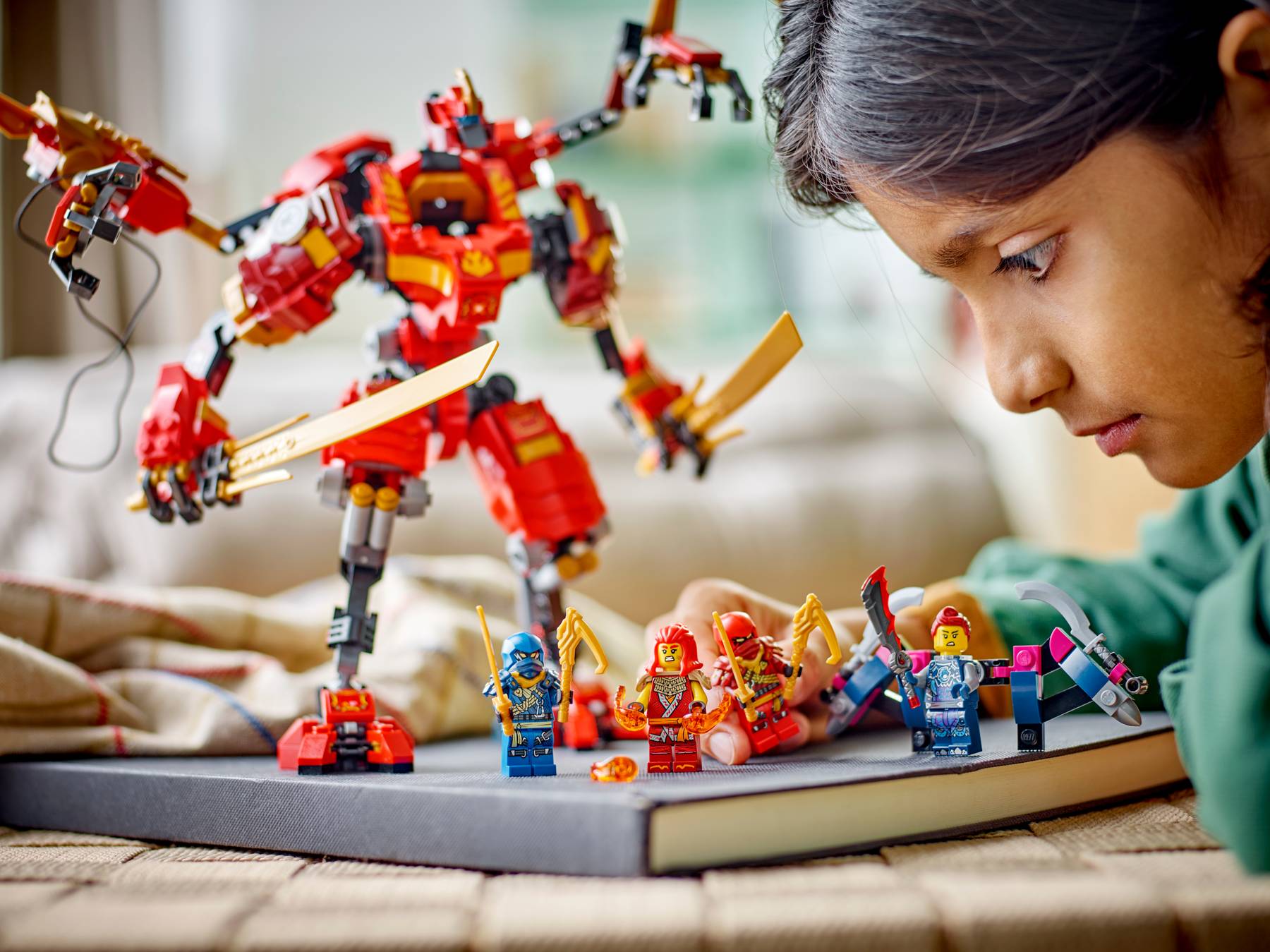 LEGO Ninjago Dragons Rising Kai's Ninja Climber Mech - Colorland Toys