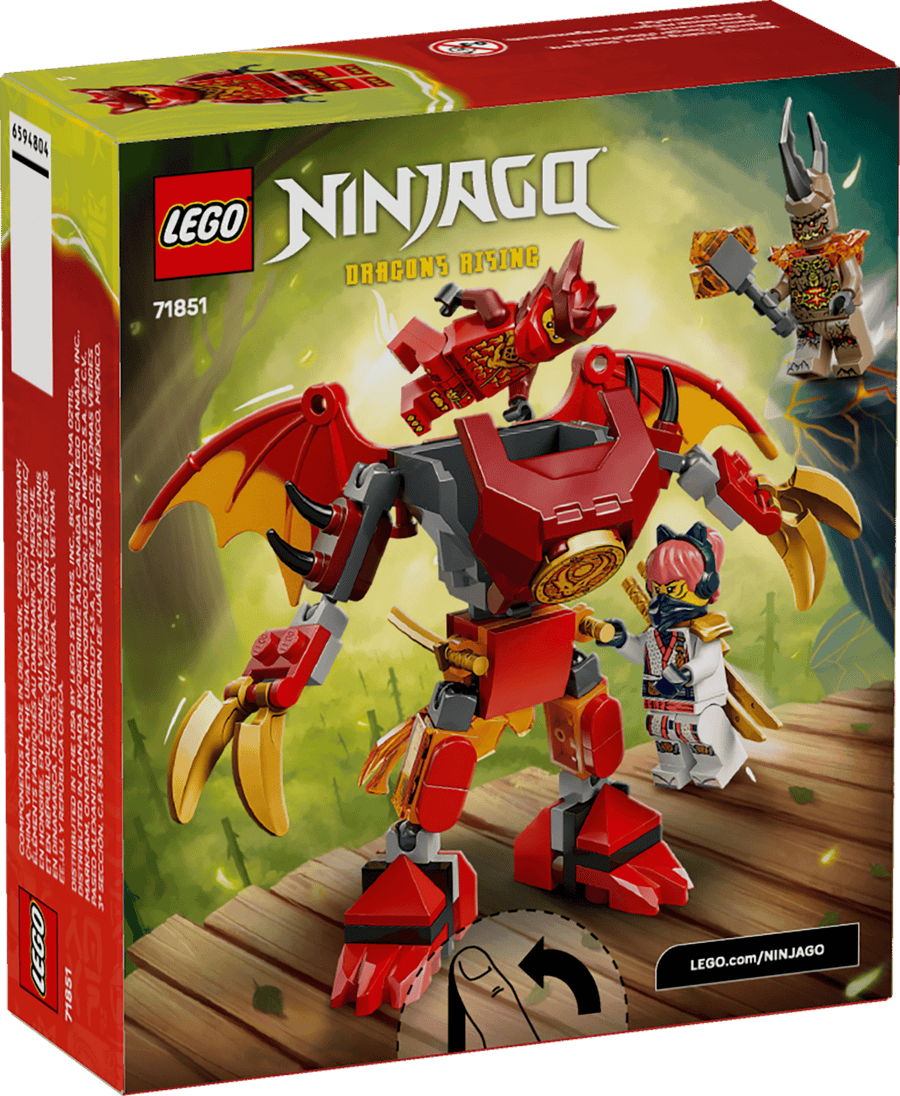 LEGO Ninjago Kai's Dragon Mech Battle Pack 71851 — image 2