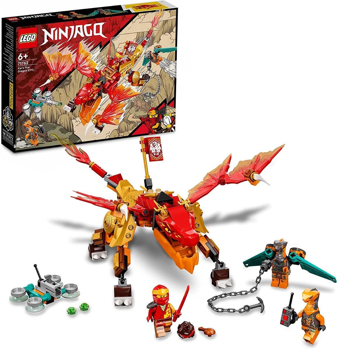 LEGO Ninjago Kai’s Fire Dragon EVO 6371138/71762 — image 1