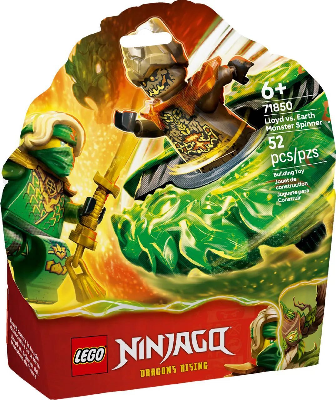 LEGO Ninjago Lloyd Vs. Elemental Monster Spinner 71850 — image 8