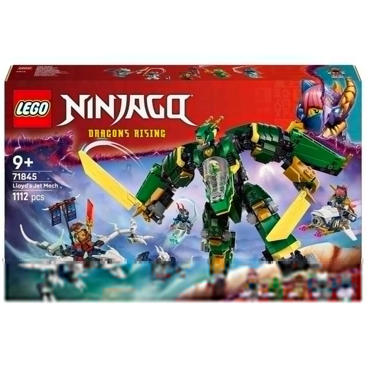 LEGO NINJAGO Lloyd's Jet Mech 2-in-1 Building Set 71845 — image 4