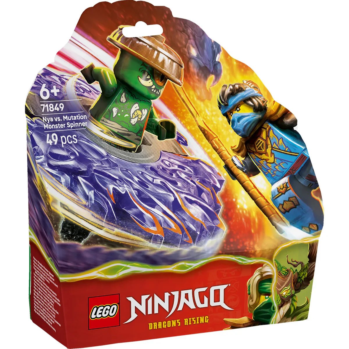 LEGO Ninjago Nya Vs. Elemental Monster Spinner 71849 — image 1