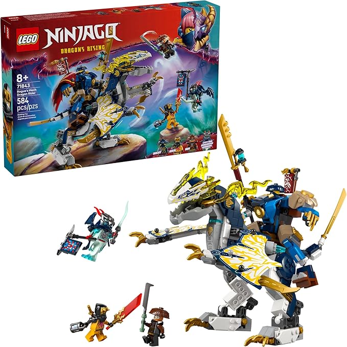 LEGO Ninjago Rogue’s Mech Dragon Rider 6526924/71843 - Colorland Toys